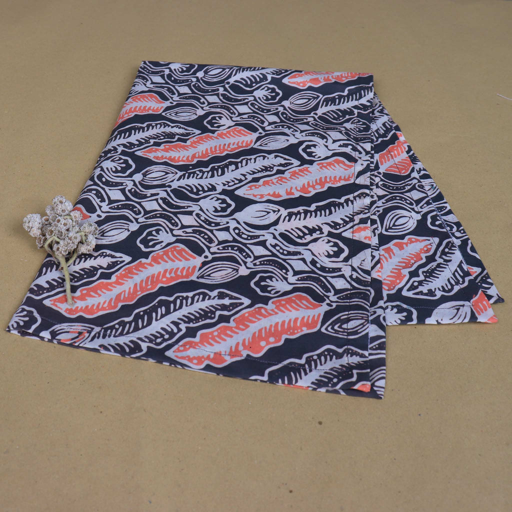 Batik Tea Towel Hand Dyed, Summer Night, Hand Dyed, 100% Cotton - Che Cose Belle