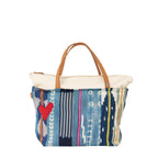 Baule Adventure Tote with Red Beaded Heart - Che Cose Belle