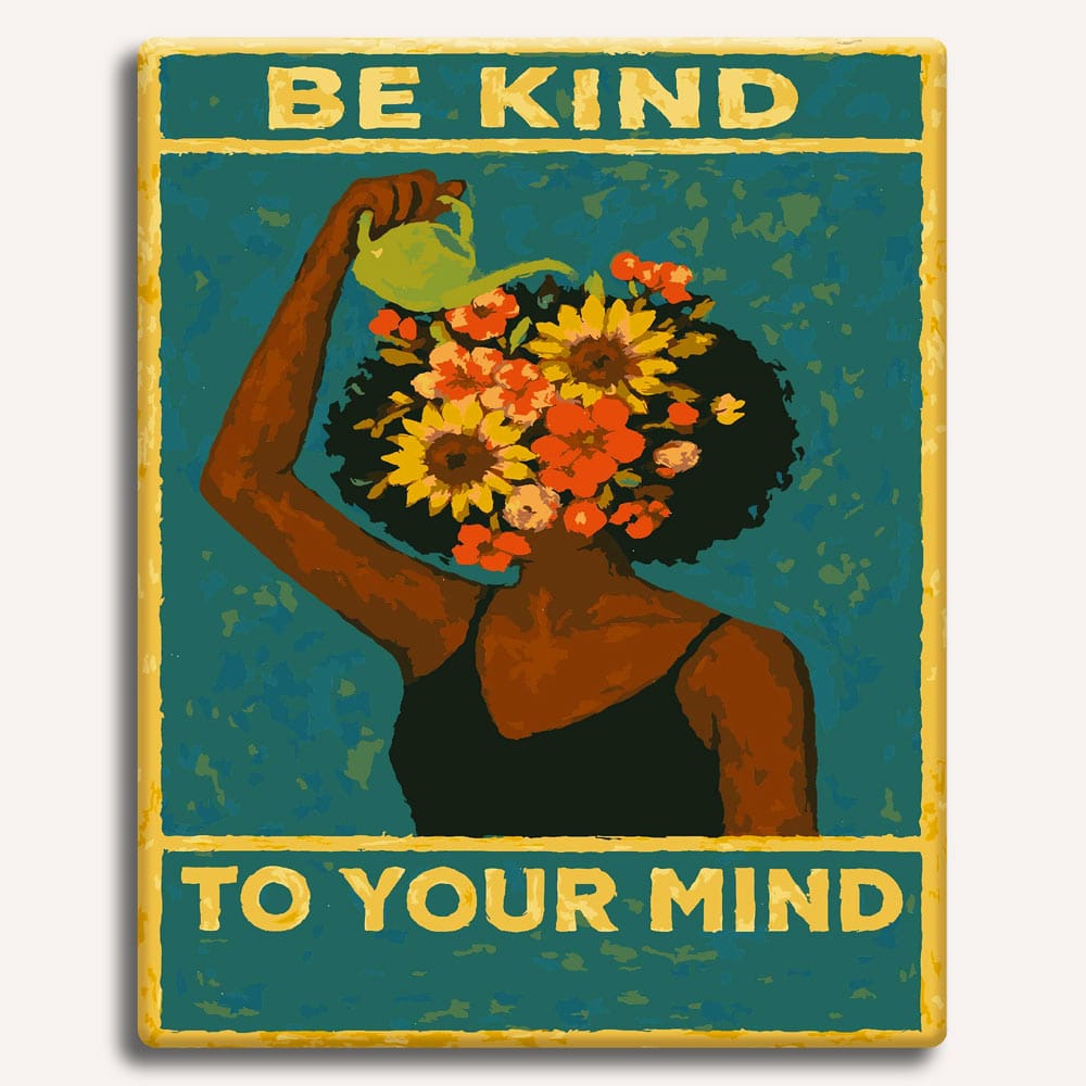 Be Kind To Your Mind - Paint By Numbers Kit - Che Cose Belle