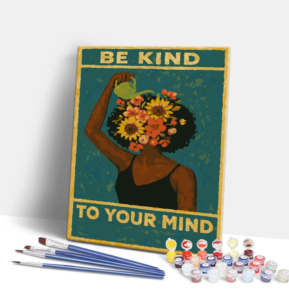 Be Kind To Your Mind - Paint By Numbers Kit - Che Cose Belle