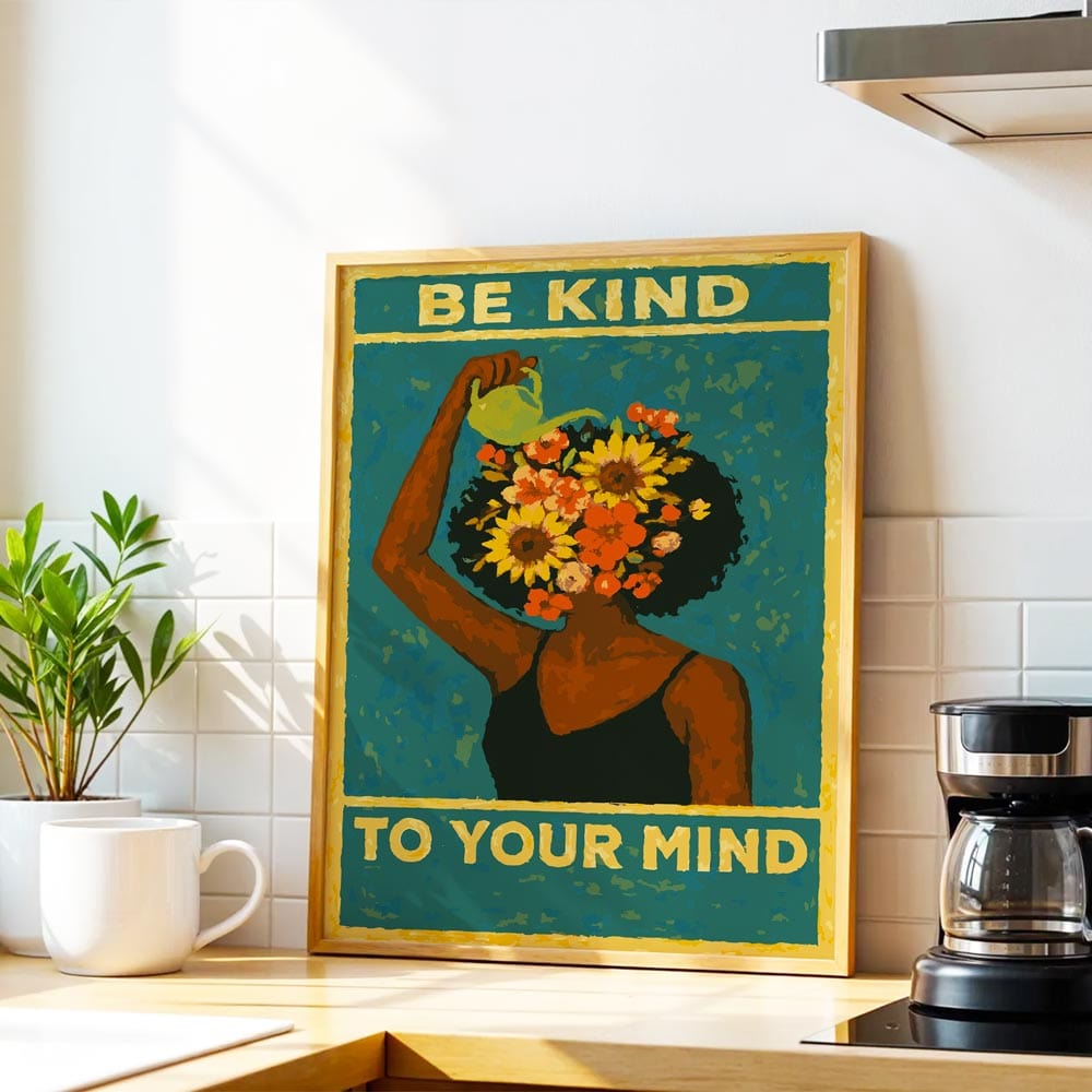 Be Kind To Your Mind - Paint By Numbers Kit - Che Cose Belle