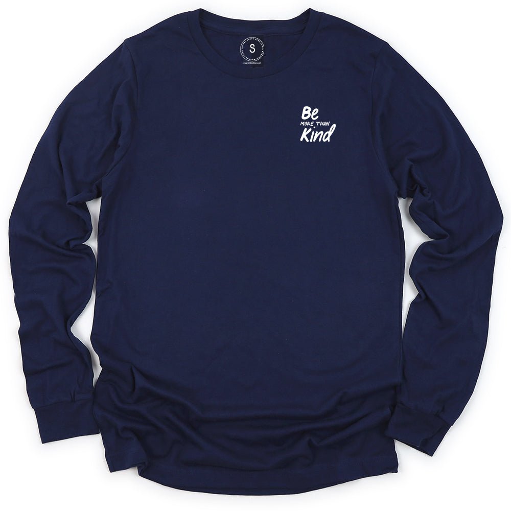Be More Than Kind Embroidered Long Sleeve - Che Cose Belle