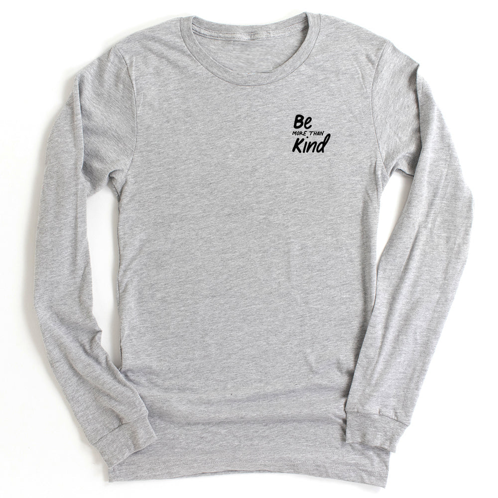 Be More Than Kind Embroidered Long Sleeve - Che Cose Belle