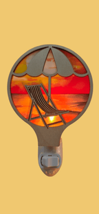 Beach Chair Design LED Tropical Nightlight - Che Cose Belle