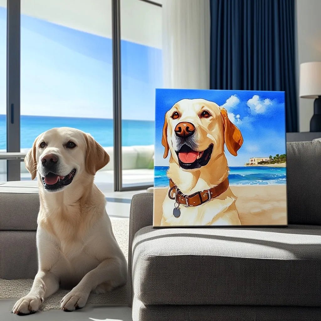 Beach Pet Texture Portrait - Che Cose Belle