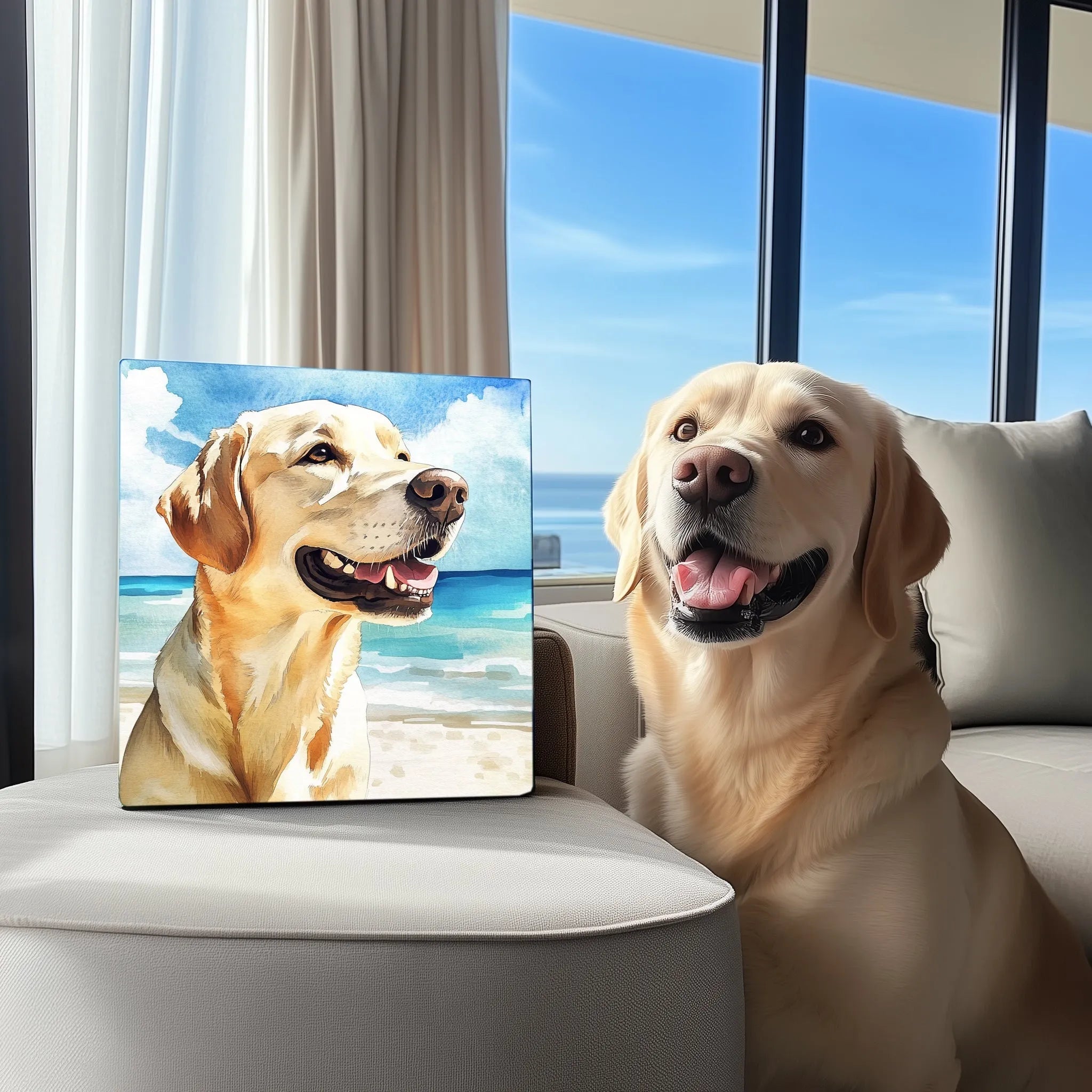 Beach Pet Texture Portrait - Che Cose Belle