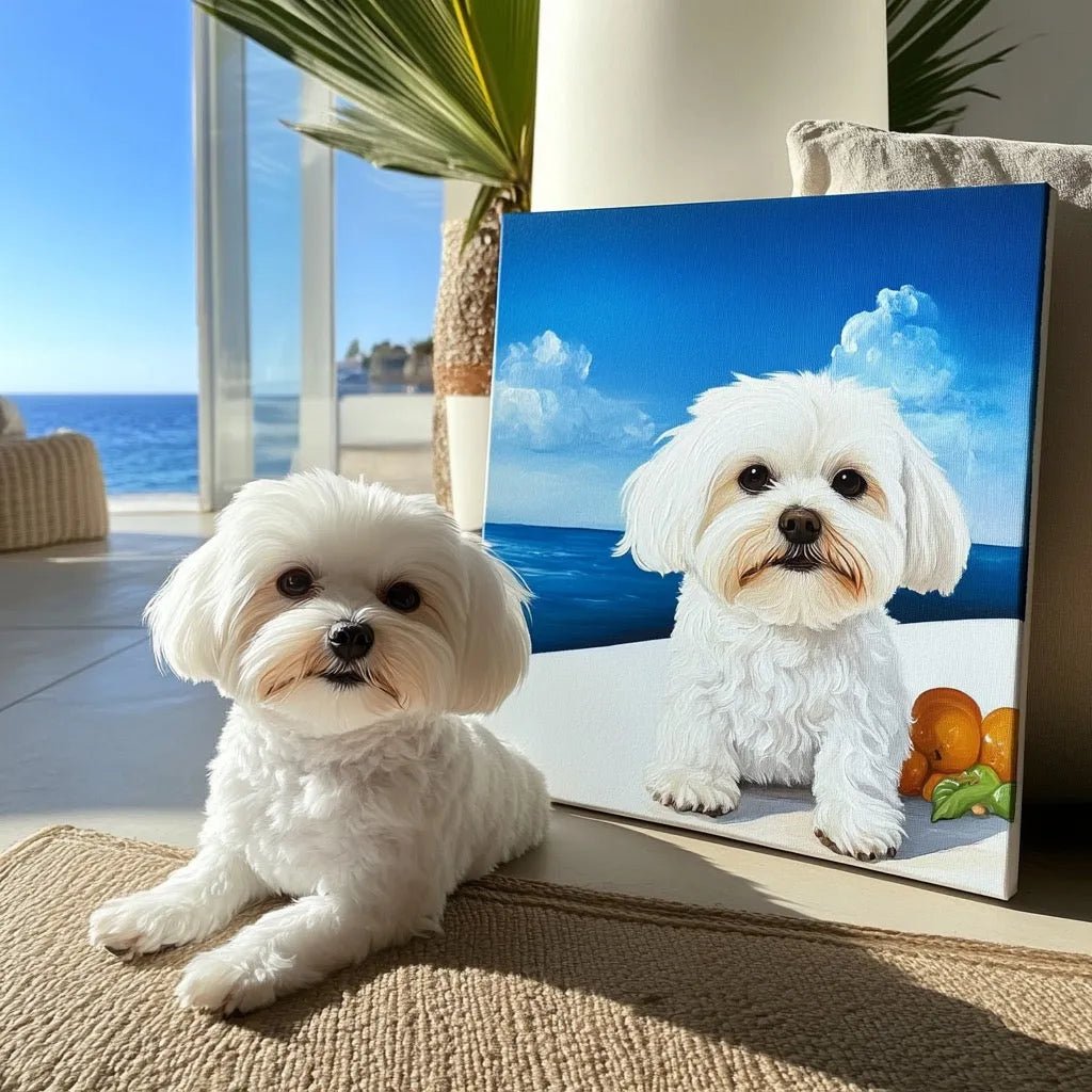 Beach Pet Texture Portrait - Che Cose Belle