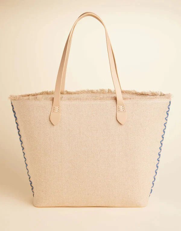 Beach Tote Ogeechee Palm Medallion - Che Cose Belle