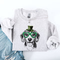 Beagle, Adorable Dog, St Patrick's Day, Lucky, Irish Sweatshirt - Che Cose Belle