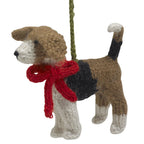 Beagle Hand Knit Christmas Ornament Arcadia Home - Che Cose Belle