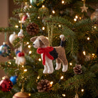 Beagle Hand Knit Christmas Ornament Arcadia Home