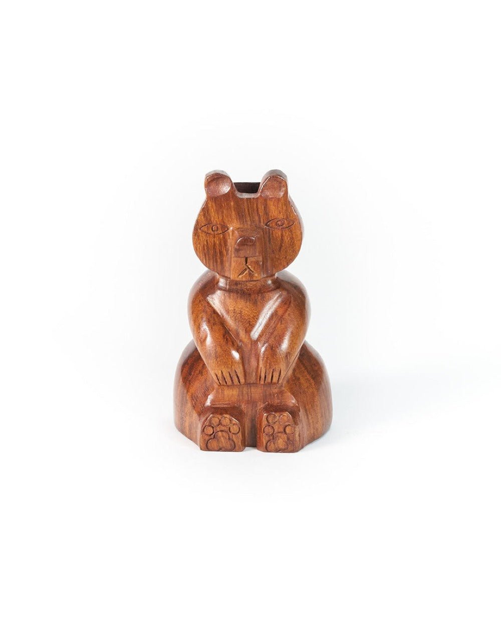 Bear Eyeglasses Holder Stand - Handcrafted Sheesham Wood - Che Cose Belle