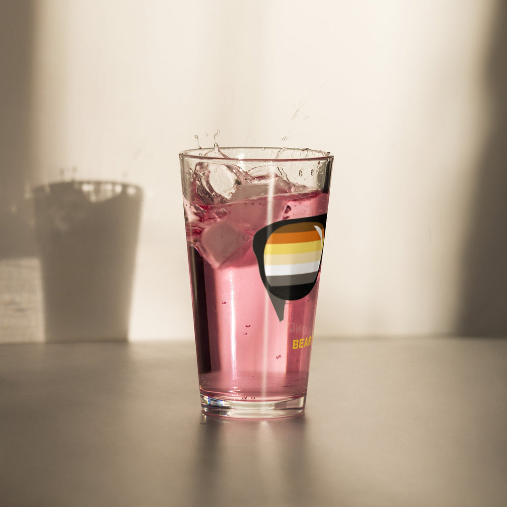 Bear Stunnas "Bear Paws Only" Shaker pint glass - Che Cose Belle