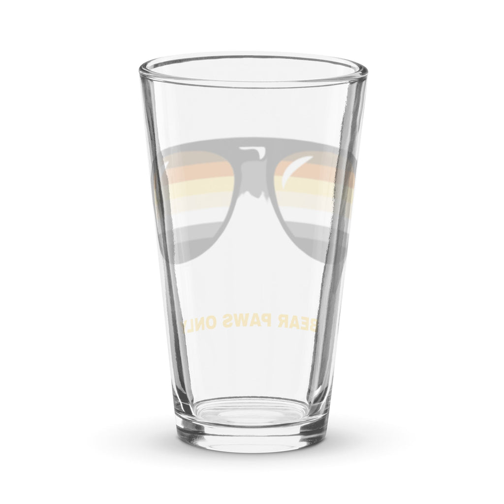 Bear Stunnas "Bear Paws Only" Shaker pint glass - Che Cose Belle