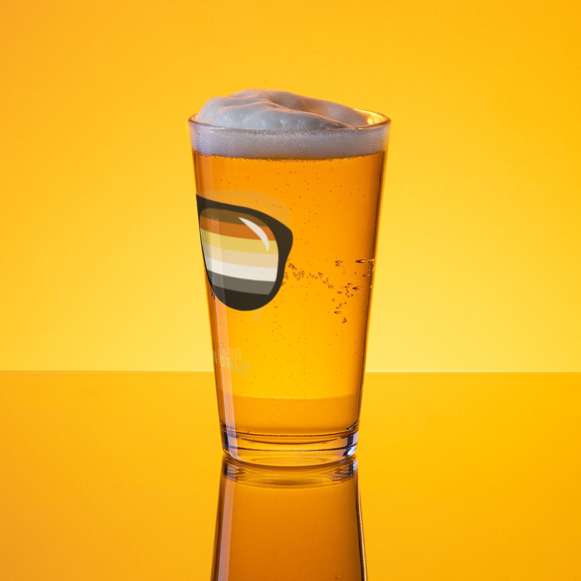 Bear Stunnas "Bear Paws Only" Shaker pint glass - Che Cose Belle