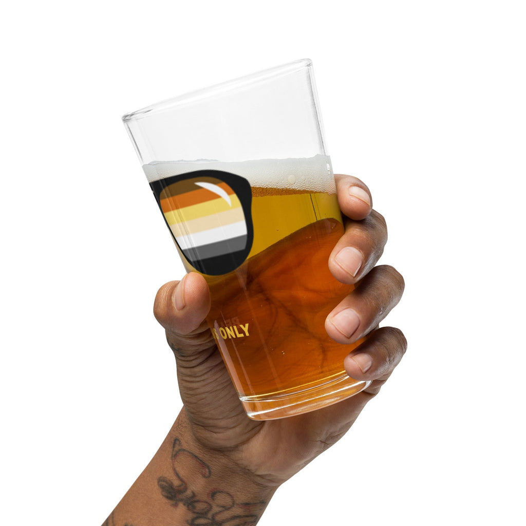 Bear Stunnas "Bear Paws Only" Shaker pint glass - Che Cose Belle