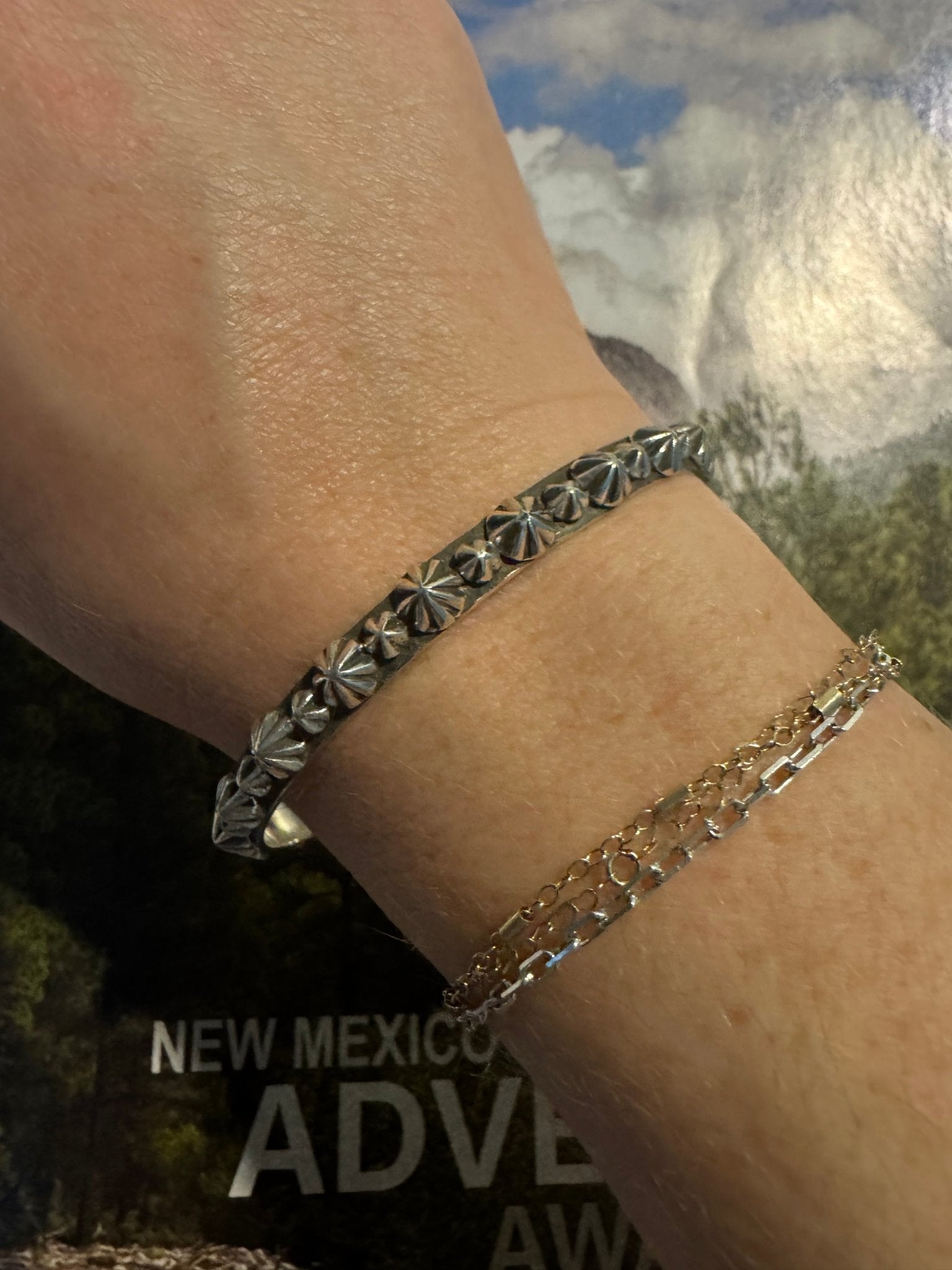 Beautiful Handmade Sterling Silver Bangle By Dan Dodson - Che Cose Belle