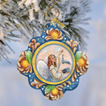 Beautiful Piece Sculpted Hand-Painted Christmas Ornament by G. DeBrekht - Nativity Holiday Decor - 6102515 - Che Cose Belle