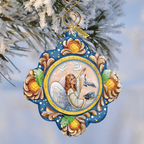 Beautiful Piece Sculpted Hand-Painted Christmas Ornament by G. DeBrekht - Nativity Holiday Decor - 6102515 - Che Cose Belle