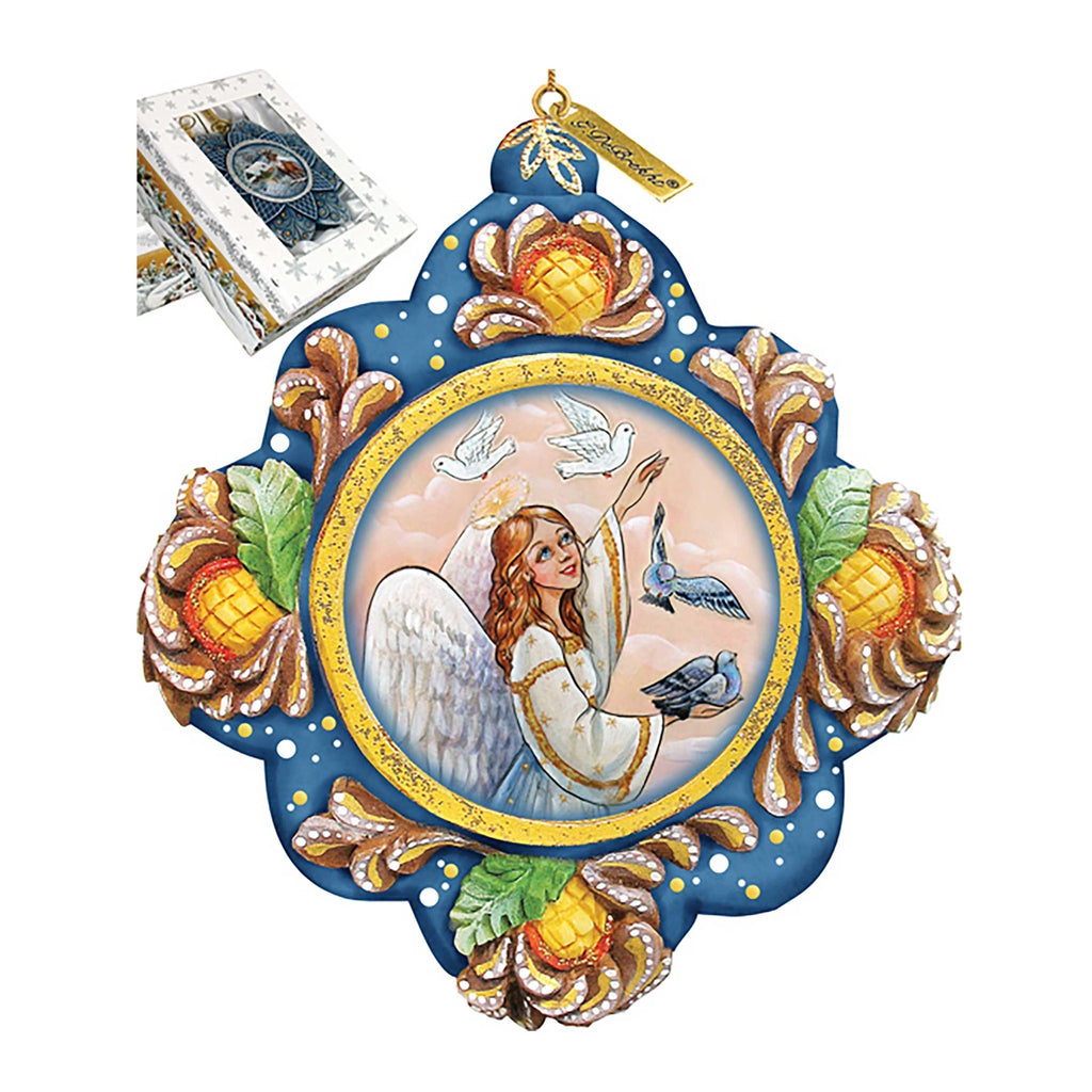Beautiful Piece Sculpted Hand-Painted Christmas Ornament by G. DeBrekht - Nativity Holiday Decor - 6102515 - Che Cose Belle
