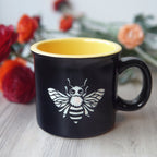 Bee Camp Mug - made in USA ceramic - Che Cose Belle