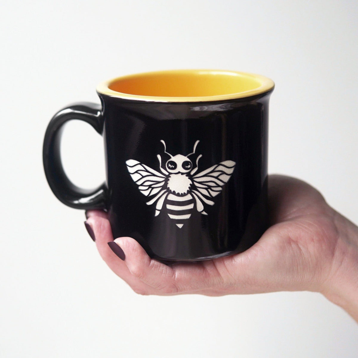 Bee Camp Mug - made in USA ceramic - Che Cose Belle