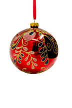 Beefeater Santa Glass Christmas Bauble - Che Cose Belle