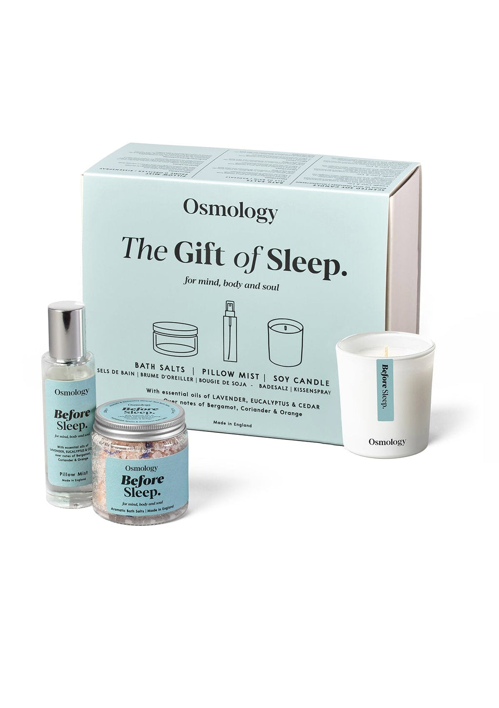Before Sleep Gift Set - Lavender Eucalyptus and Cedar - Che Cose Belle