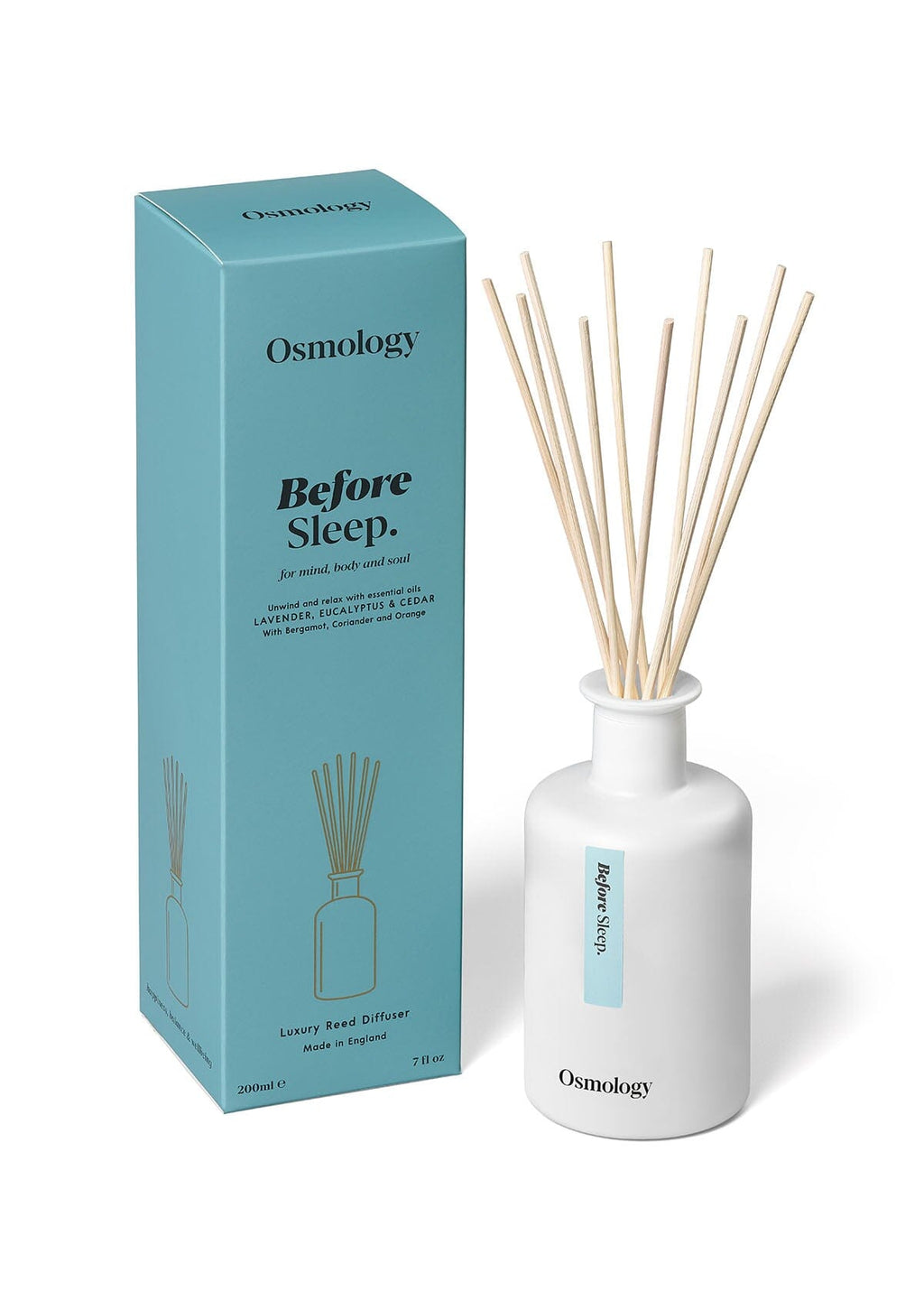 Before Sleep Reed Diffuser - Lavender Eucalyptus and Cedar - Che Cose Belle