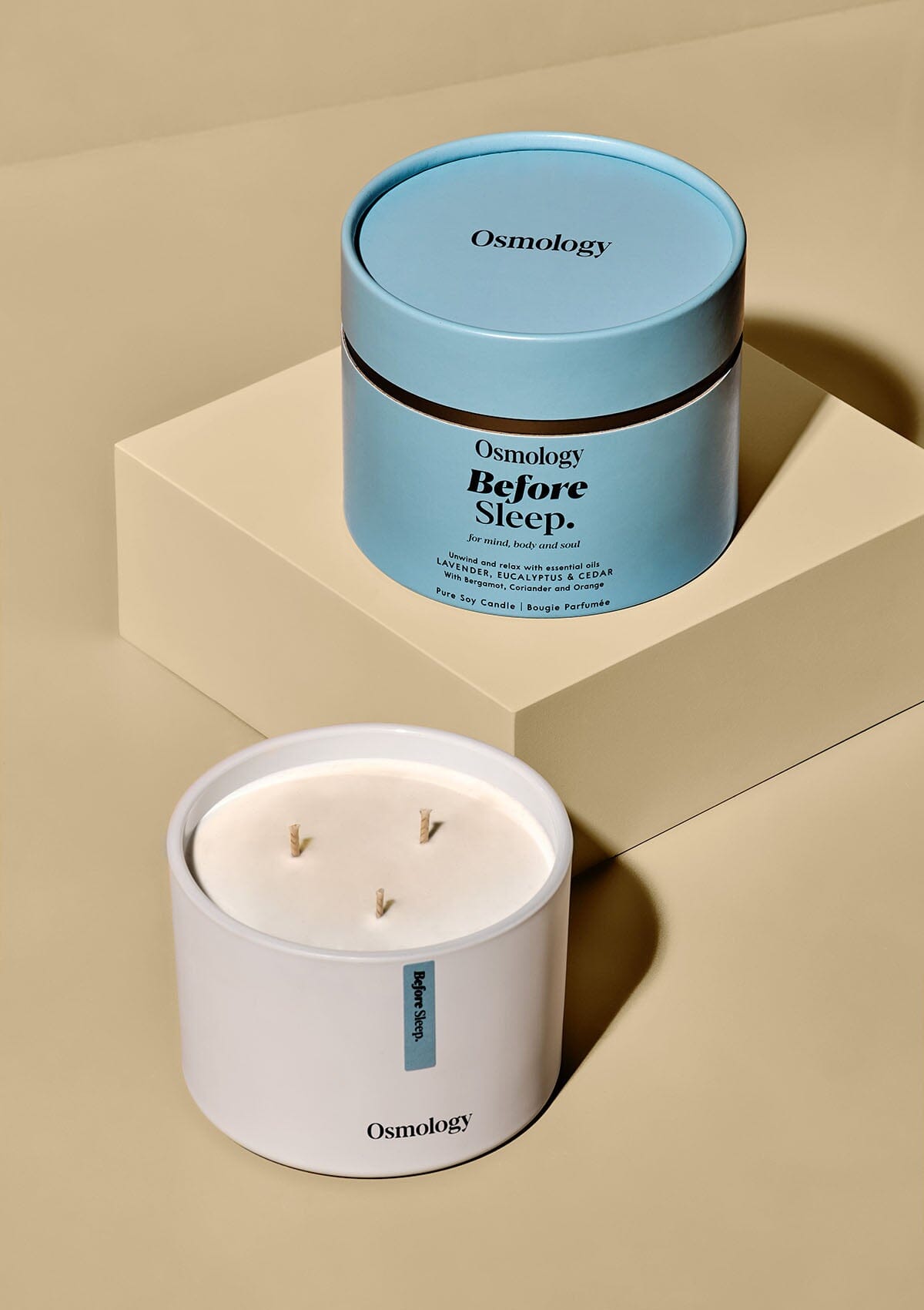 Before Sleep Scented Triple Wick Candle - Che Cose Belle
