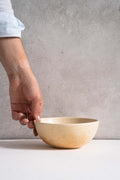 Beige Matte Stoneware Bowl - Che Cose Belle