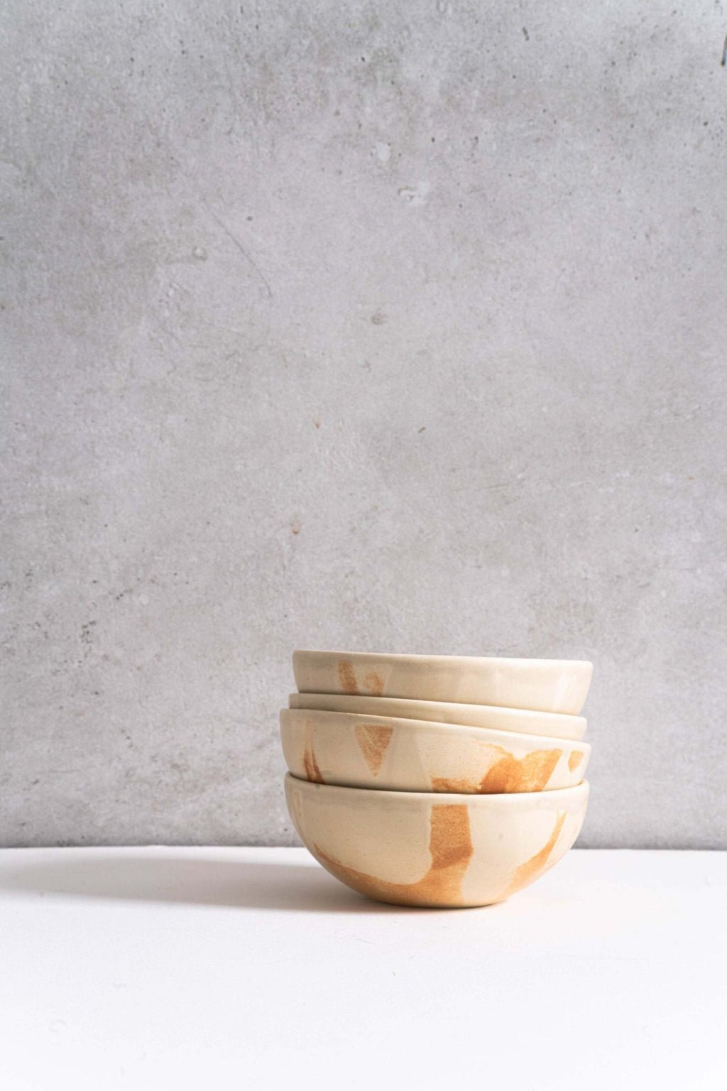 Beige Matte Stoneware Bowl - Che Cose Belle