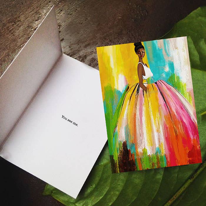 Being Seen Greeting Card - Che Cose Belle