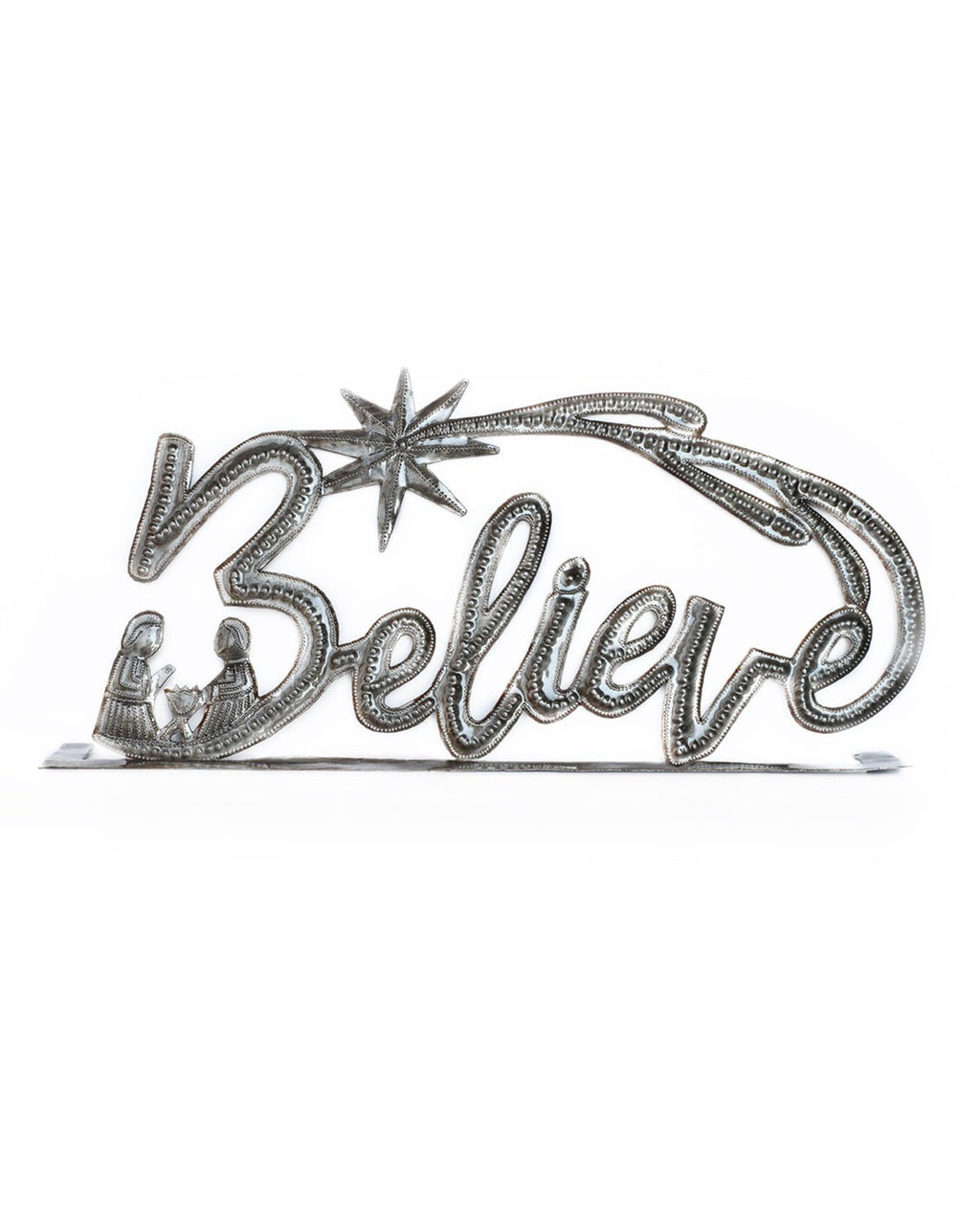 Believe Standing Metal Art - Che Cose Belle
