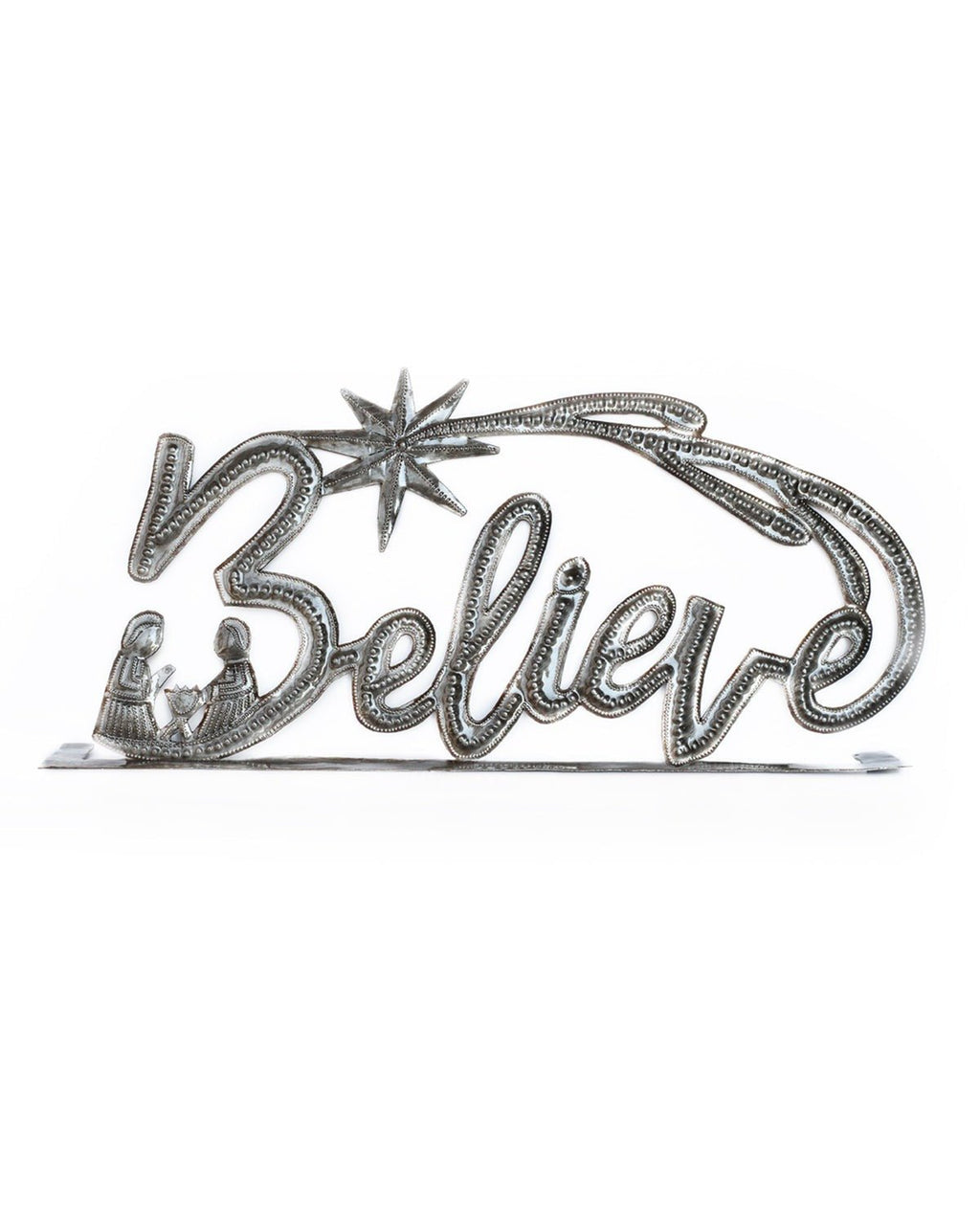 Believe Standing Metal Art - Che Cose Belle