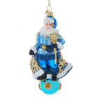 Bellissimo Glass Celestial Santa Ornament - Che Cose Belle