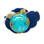 Bellissimo Glass Celestial Santa Ornament - Che Cose Belle