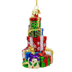 Bellissimo Glass Stacked Presents Ornament - Che Cose Belle