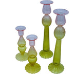 Bergamot Met Rose Candle Holder - Set of 4 - Che Cose Belle