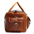Berlin Leather Weekender Duffle Bag - Che Cose Belle