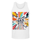Best Dad Ever Men's Graphic Tank Top (Made in USA) - Che Cose Belle