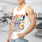 Best Dad Ever Men's Graphic Tank Top (Made in USA) - Che Cose Belle