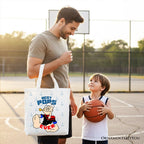 Best Pops Ever Canvas Tote Bag, Classic Popeye the Sailorman Dad Gift Bag for Fun and Strong Dads - Che Cose Belle