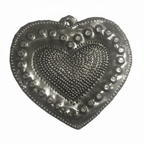 Beveled Heart Ornament - Che Cose Belle