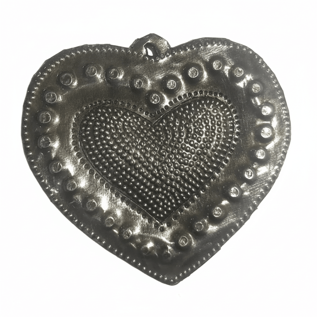 Beveled Heart Ornament - Che Cose Belle