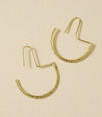 Bhavani Dot Threader Earrings - Che Cose Belle