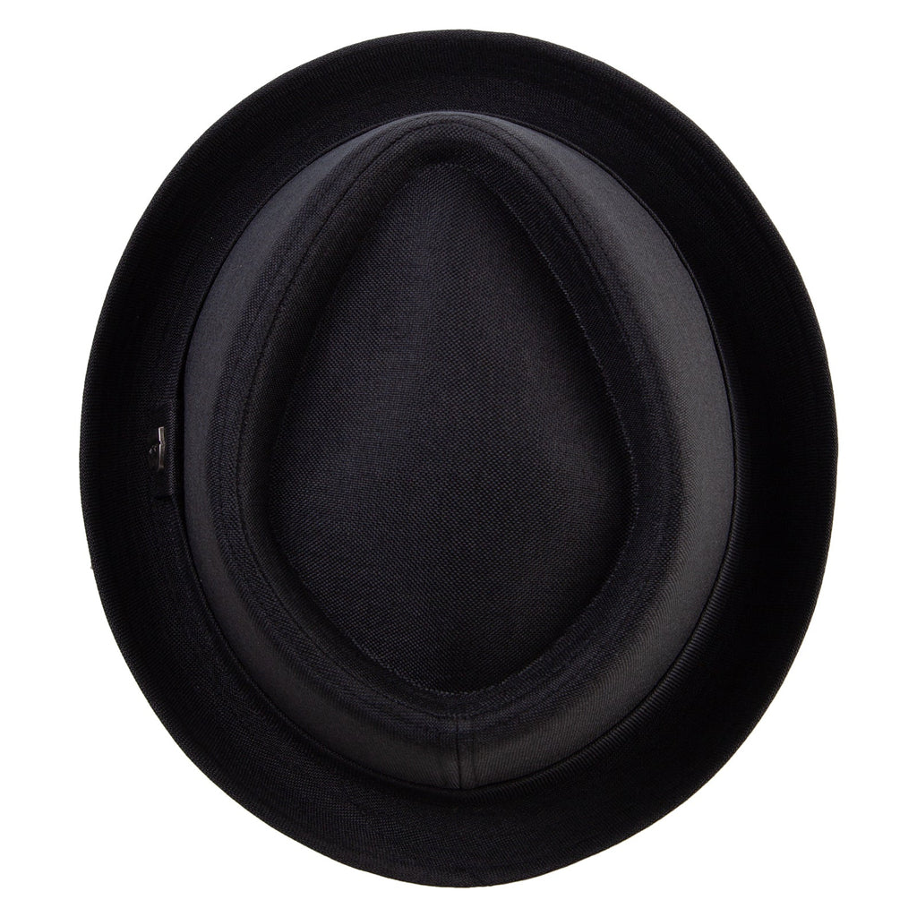Big Size Polyester Linen Mixed Porkpie Upbrim Fedora - Che Cose Belle