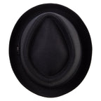 Big Size Polyester Linen Mixed Porkpie Upbrim Fedora - Che Cose Belle
