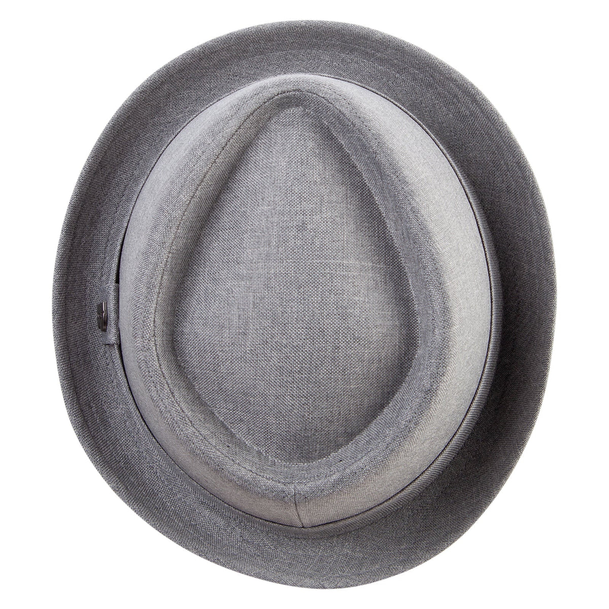 Big Size Polyester Linen Mixed Porkpie Upbrim Fedora - Che Cose Belle