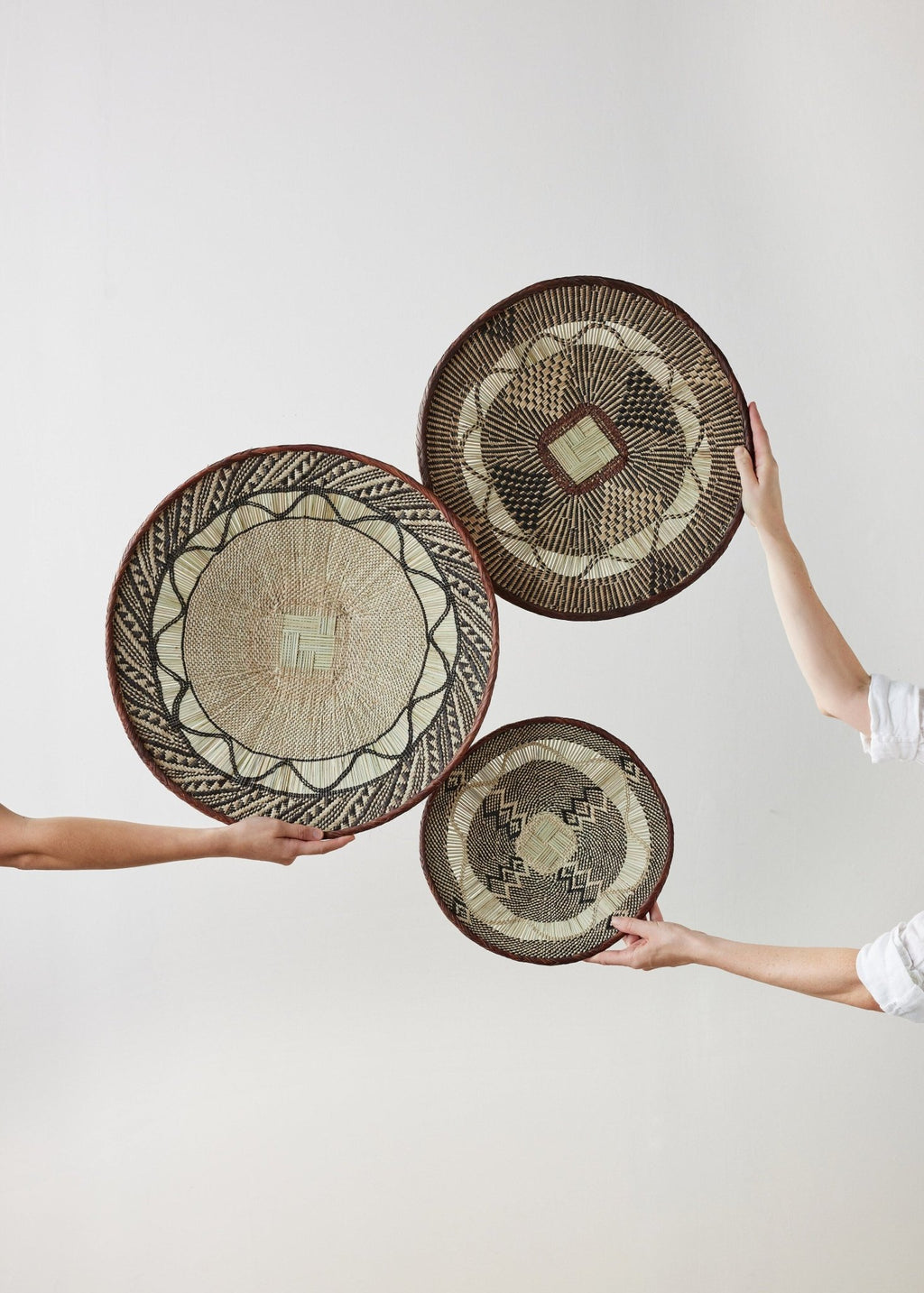 Binga Lace Patterned Basket - Che Cose Belle
